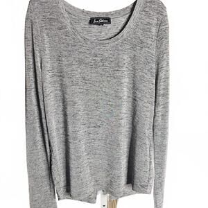 Sam Edelman Women's Gray Long Sleeve Top Medium